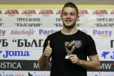 Футбол - награждаване на Серджиу Буш за играч на 13-и кръг - 03.11.2014