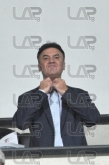 Borislav Mihaylov - president of Bulgarian football union - Football game - Bulgaria - Denmark -
Wo