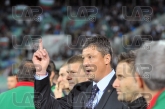 Lyuboslav Penev - head coach - Football game - Bulgaria - Denmark -
World Cup 2014 Qualifying 1-1