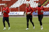 Футбол - тренировка ПФК ЦСКА - 08.04.2015
