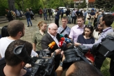 Футбол - поднасяне на цветя на паметника на Георги Аспарухов - Гунди - 04.05.2015