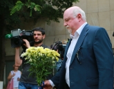 Футбол - Поднасяне на цветя по случай 101 години Левски