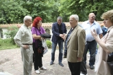 Футбол - освещаване на параклис