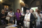 Футбол - освещаване на параклис