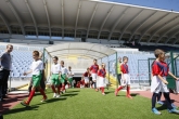 Football - opening of the renovated national stadium
