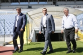 Football - opening of the renovated national stadium