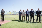 Football - opening of the renovated national stadium