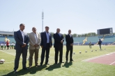 Football - opening of the renovated national stadium