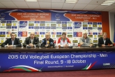 Волейбол - пресконференция преди ЕВРО 2015 - 07.10.2015