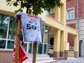 Футбол - Протест пред БФС на привърженици на ЦСКА - 25.10.2015