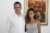 Лека Атлетика - Милица Мирчева бе посрещната от кмета на град Добрич - Йордан Йорданов - 18.08.2016