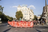 Футбол - шествие на феновете на ЦСКА София преди мача с Черно Море - 18.09.2016