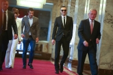 Футбол - Президентът на България Румен Радев посрещна Димитър Бербатов и Луиш Фиго - 14.06.2017