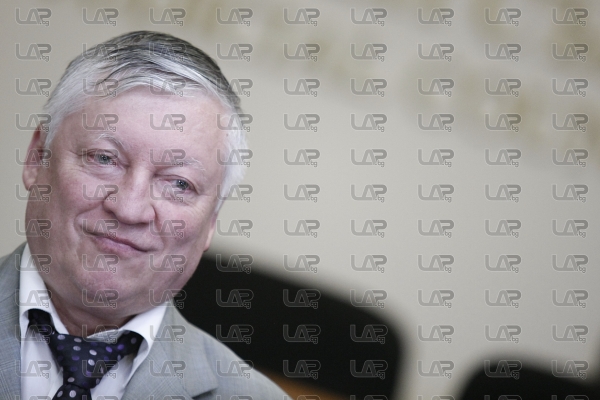 Кубрат Пулев и Христо Йовов в партия шах срещу Анатолий Карпов - 19.06.2017