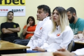 Таекуондо WTF - Александър Джорджев Кристиян Златев Слави Бинев - пресконференция - 31.08.2017