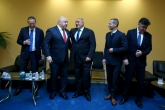 Футбол - Среща на Александър Чеферин с Бойко Борисов, Борислав Михайлов и Красен Кралев на летище София - 10.12.2017