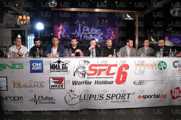 ММА - пресконференция преди гала вечерта Spartacus Fighting Championship - 11.01.2018