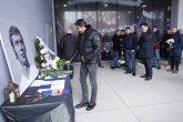 Ръководството на Левски отдаде почит пред Павел Панов - 20.02.2018
