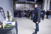 Ръководството на Левски отдаде почит пред Павел Панов - 20.02.2018