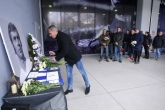 Ръководството на Левски отдаде почит пред Павел Панов - 20.02.2018