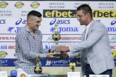 Футбол - награждаване играч на кръга - Клаудио Кешеру - 06.06.2018