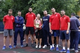Баскетбол - Националите посетиха дом за деца с увреждания - 14.06.2018