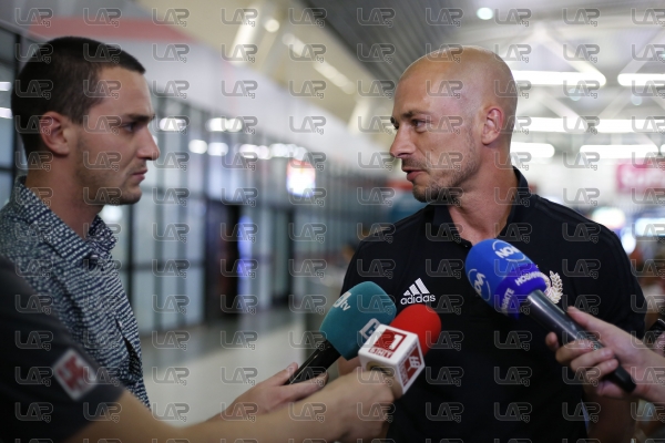Футбол - футболистите на ЦСКА кацнаха в София - 04.06.2018