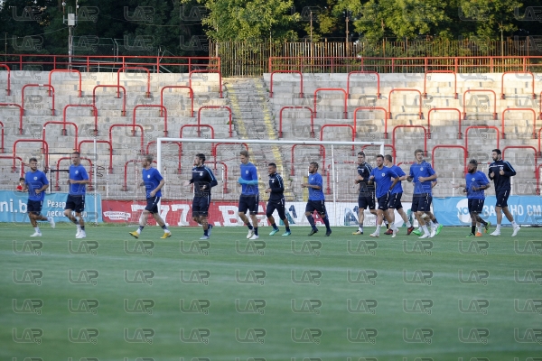Футбол - пресконференция и тренировка на Рига - 11.07.2018