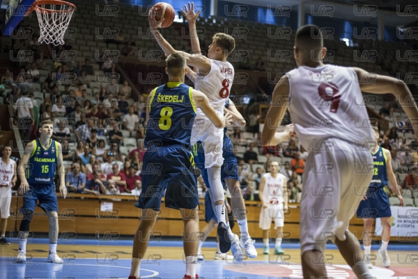 Баскетбол - FIBA U20 - България - Словения - 13.07.2018