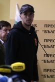 Футбол - награждаване играч на кръга - Станислав Костов и Габриел Обертан - 04.10.2018