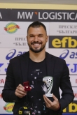Футбол - награждаване - Валери Божинов - играч на кръга - 10.12.2018