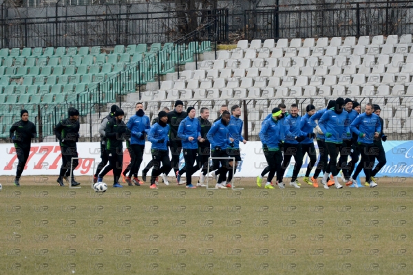Футбол - ПФК Черно Море с първа тренировка за 2019 година - 07.01.2019