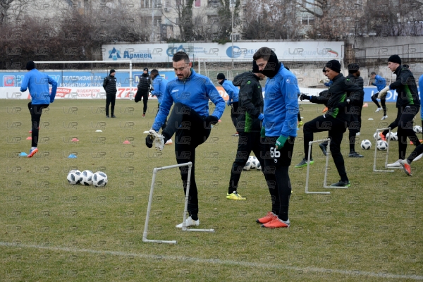 Футбол - ПФК Черно Море с първа тренировка за 2019 година - 07.01.2019