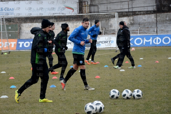 Футбол - ПФК Черно Море с първа тренировка за 2019 година - 07.01.2019