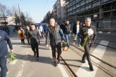 Футболистите на ПФК Левски поднесоха цветя на паметника на Апостола - 19.02.2019