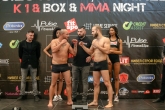 Max Fight - K1 BOX MMA гала вечер - официален кантар - 02.05.2019