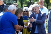 Ръководство и фенове на ПФК Левски почетоха паметта на Гунди и Котков - 30.06.2019