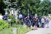Ръководство и фенове на ПФК Левски почетоха паметта на Гунди и Котков - 30.06.2019