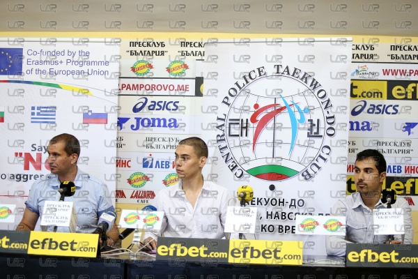 Таекуондо - пресконференция - кажи не на агресията - 14.08.2019