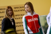 Художествена гимнастика - награждаване - Весела димитрова и златните момичета - 11.10.2019