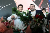 Борба - Едмон Назарян и Даниел Александров след ЕП по борба в Рим - 13.02.2019