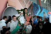 Борба - Едмон Назарян и Даниел Александров след ЕП по борба в Рим - 13.02.2019