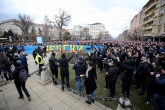 Футбол - шествие на феновете на ПФК Левски преди мача на ЦСКА - 15.02.2020