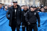 Футбол - шествие на феновете на ПФК Левски преди мача на ЦСКА - 15.02.2020