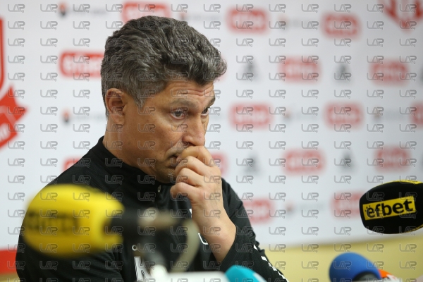 Футбол - Пресконференция на Красимир Балъков преди заминаването на отбора за подготвителен лагер - 15.1.2021