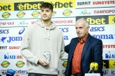 Футбол - Награждаване на Юрген Матей от ПФК ЦСКА-София за футболист на 14-ти кръг - 18.11.2021