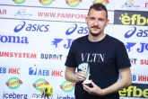 Футбол - Награждаване на Тодор Неделев от ПФК Ботев (Пловдив) за най-добър футболист на 24-ти кръг - 12.05.2022 