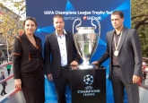 Посрещане на Купат на UEFA в Сара Загора - 23.10.2013 © Copyright: Petyo Turlakov /LAP.bg