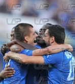 11 Simeon Raykov and 19 Basile De Carvalho- Football game - Levski Sofia - Botev Plovdiv ,19.08.12 -