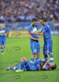11 Simeon Raykov and 45 Gadjev and 19 de Carvalho - Football game - Levski Sofia - Botev Plovdiv ,19